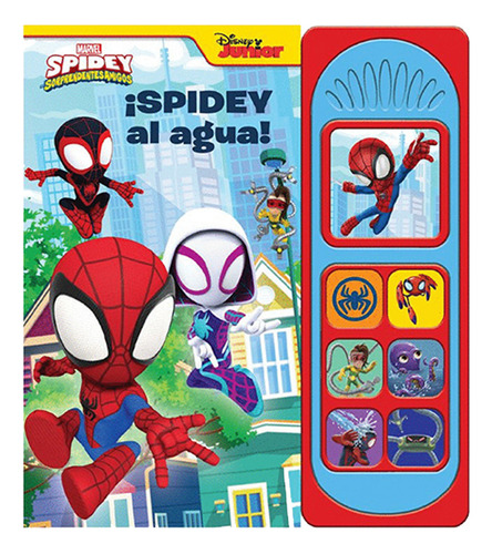 Libro Marvel Spidey: ¡spidey Al Agua! Dial Book