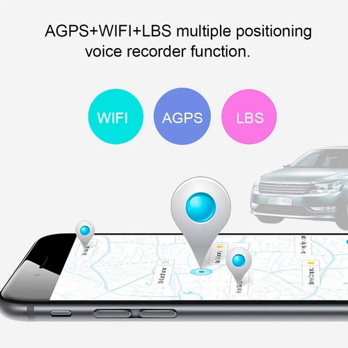 Imagen 2 de 8 de Mini Gps Gf-21 Localizador Rastreador De Posicionamiento