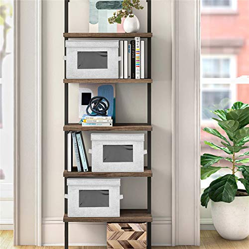 Contenedores De Tela Con Tapas, 12 X 12 X 8,5 Pulgadas, Caja