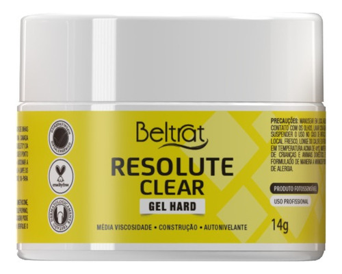Beltrat Gel Hipoalergênico Clear 14g - Transparente