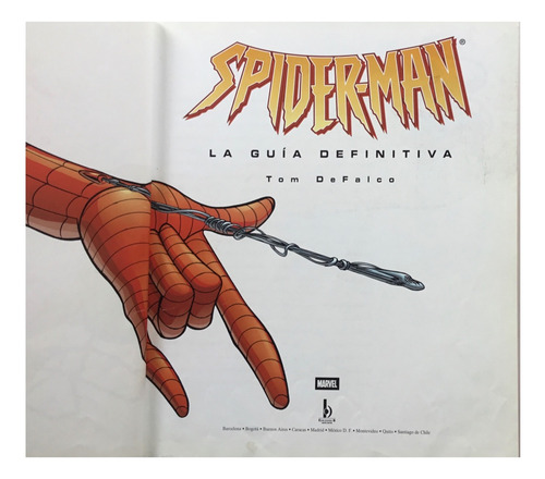 Spiderman La Guía Definitiva Texto Tom Falco Marvel (Usado)