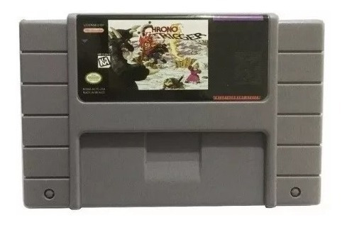 Chrono Trigger Cartucho De Super Nintendo Novo Salvando