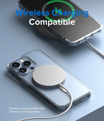 Case Funda Clear Magsafe iPhone 14, Pro, Max Set Protector