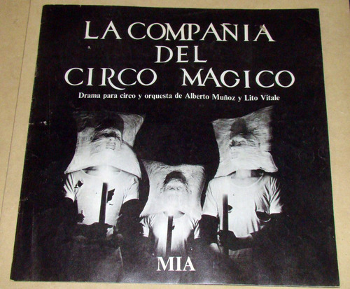 Programa De Espectaculo Grupo Mia Compañia Del Circo Magico