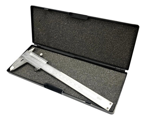 Pinza Profesional Nortools Vernier 6 Pulgadas Acero Inoxidab Color