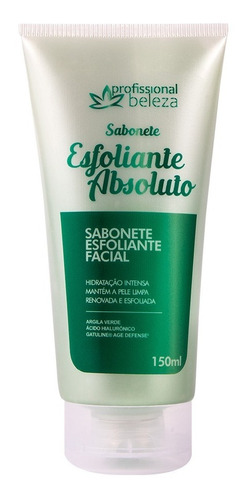 Sabonete Esfoliante Facial Absoluto Profissional Beleza