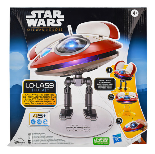 Star Wars Obi Wan Kenobi Edicion Animatronica Blanco/rojo
