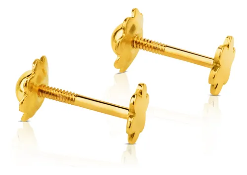 Pendientes Flor De Oro Tous Basics