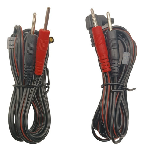 Cable Repuesto Para Electrodo Cola De Ratón Tens Ems 2 Pzs