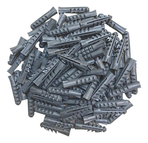 Bucha 10mm Plástica Para Fixação Parede Pacote 500 Unidades