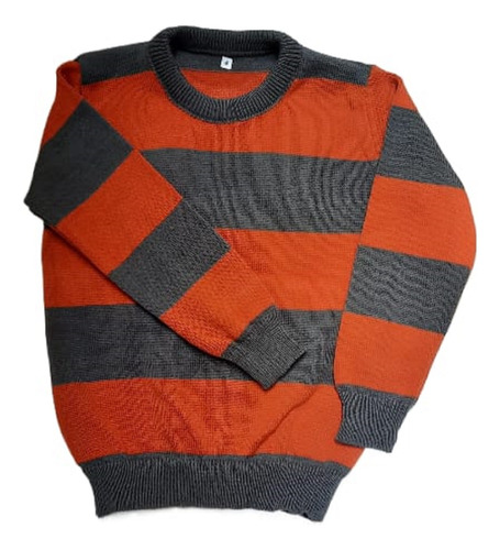 Sweater Pullover Escote Redondo Niños