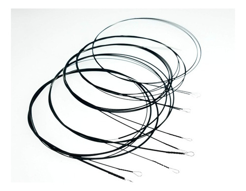 Cuerdas Para Bajo Quinto Ghs Negras Bkx-10 Nuevas Envio