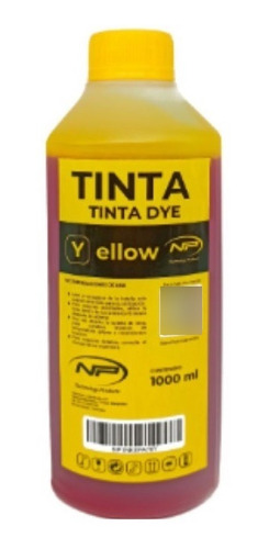 Litro Tinta Dye Universal Alta Calidad 1000 Ml Sis Y Recarga