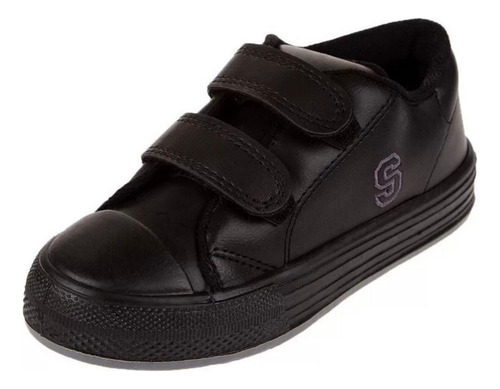 Zapatillas Colegiales Small Chicos Sintético Velcro 22al28