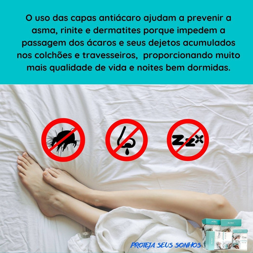 Capa Para Colchão Super Soft King Alt 30 Antialérgica