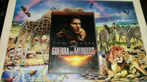 Dvd Duplo Guerra Dos Mundos Tom Cruise Original Semi Novo