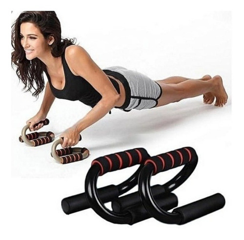 Imagen 3 de 4 de Push Up Barras Flexiones Ejercicios Triceps Antideslizante