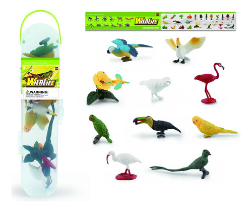 Atralo Servicio Mini Figuras De Pájaros Figura De Animales D