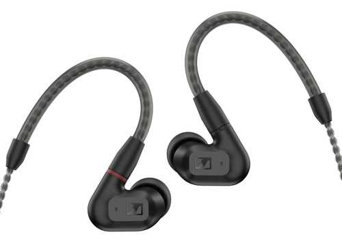 Fone de ouvido Sennheiser In Ear com cabo Ie 200, cor preta
