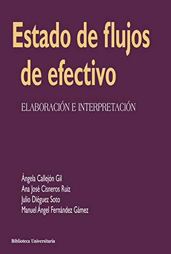 Libro Estado De Flujos De Efectivo De Ángela Callejón Gil An