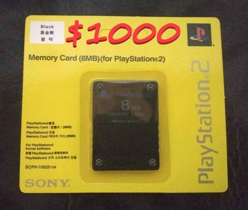 Memoria Playstation 2 - Con Opl Manuplay.uy