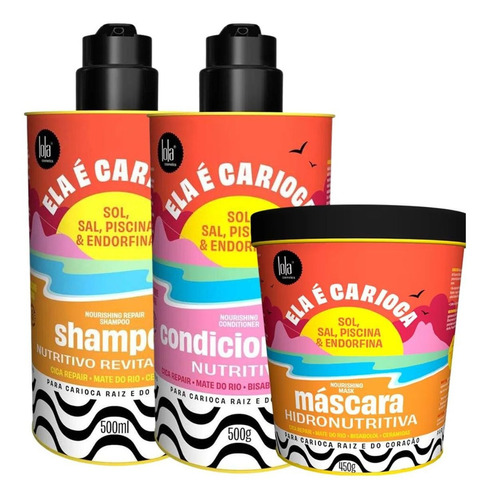 Kit Lola Cosmetics Ela É Carioca C/3