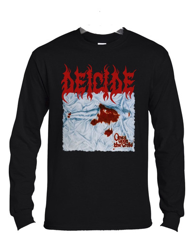 Polera Ml Deicide Once Upon The Cross Metal Abominatron