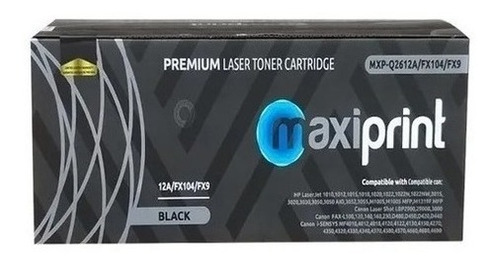 Toner Maxiprint Compatible Hp+canon 12a/fx104/fx9