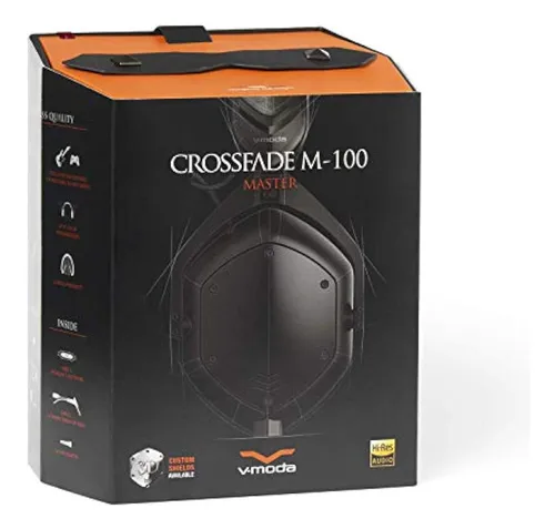 Auriculares V-moda Crossfade M-100 Master Matte Black