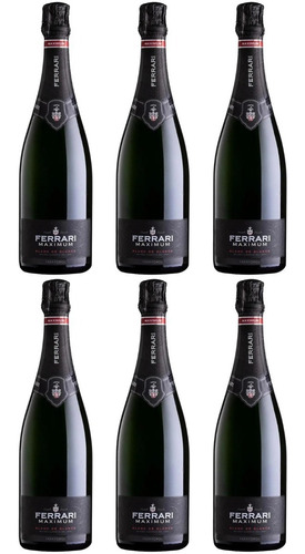 Kit Com 06 Un Espumante Ferrari Maximum Brut 750 Ml 