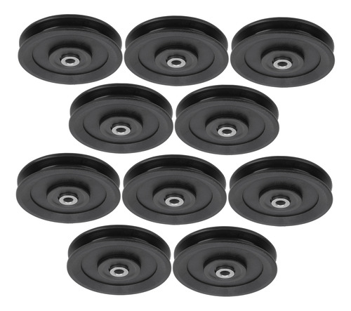 Accesorio De Gimnasio, 10 Piezas, Polea De Nailon Con Rodami
