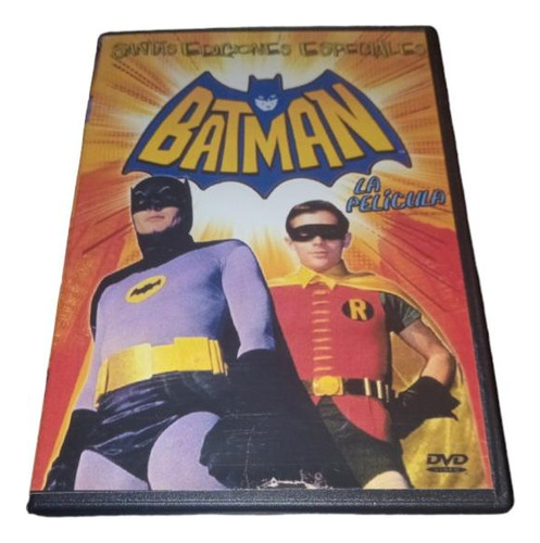 Batman!!!! Clásica Película Adam West Dvd Replica!!!!!!