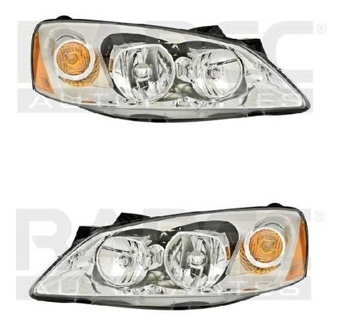 Par Juego Faros Pontiac G6  2005 - 2009 Depo Rxc