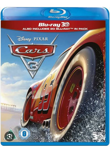 Cars 3 En Disco Bluray 3d Alta Definición Full H D