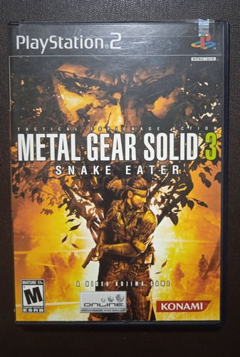 Metal Gear Solid 3 (sin Manual) - Play Station 2 Ps2 