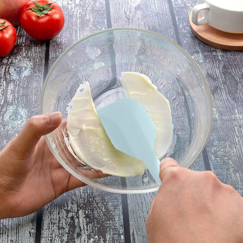 Juego De 6 Espátulas De Silicona Resistentes Al Calor Aptas
