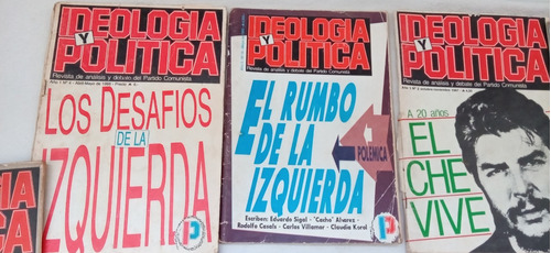 Lote Revista Ideologia Y Politica Revista Partido Comunista