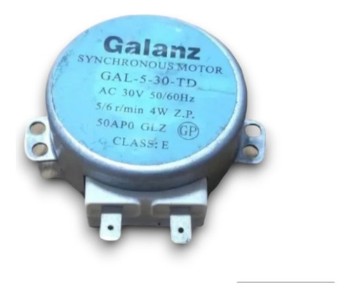 Motor Universal Giraplato Galanz Microondas 30v Kelvinator 