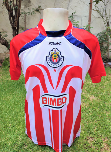 Jersey Chivas Guadalajara Retro Cuernos Clásica Talla L