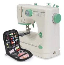 Comprar Máquina De Coser Portátil Eléctricas Brother El Hogar Kit Color Blanco-verde Ktmouw