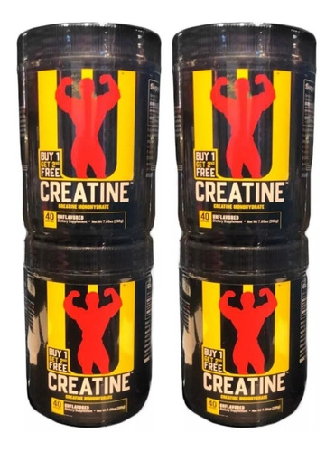 Combo Creatina Universal 4un Original Lacrado - Importado