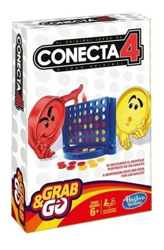 Connect 4 En Linea Y Gana Juegos De Viaje Hasbro