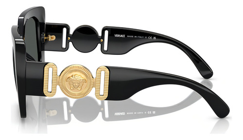Óculos de sol Versace VE4478ugb187 pretos