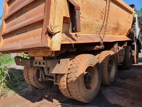 Imagem 9 de 14 de Mercedes-benz Actros 4844 8x4 Ano 2014 Caçamba Traçado