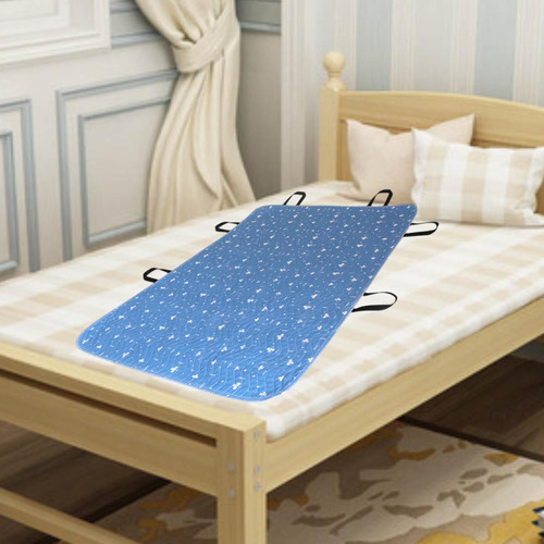 Colchoneta De Posicionamiento Con Asas Para Azul 90x150cm