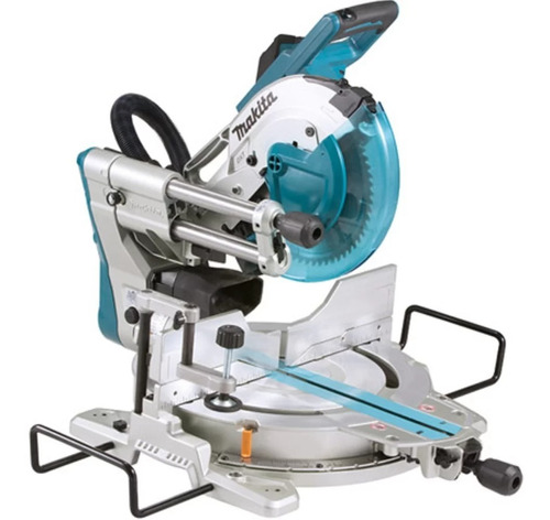 Makita Ls1019l Serra Esquadria 260mm Telescopica Cor Azul Voltagem 220v