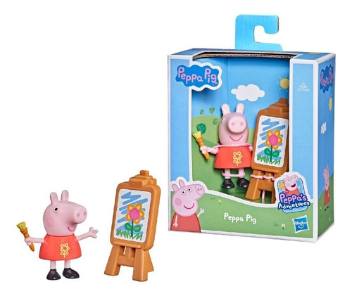 Kit Com 5 Figuras Amigos Da Peppa Pig Hasbro F2179