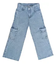 Comprar Jean Nenas Jean Wide Leg Pantalón Ancho Oxford Nenas Moda
