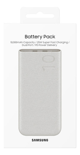 Samsung Battery Pack 25w 10000mah Para Galaxy S23 Plus Ultra