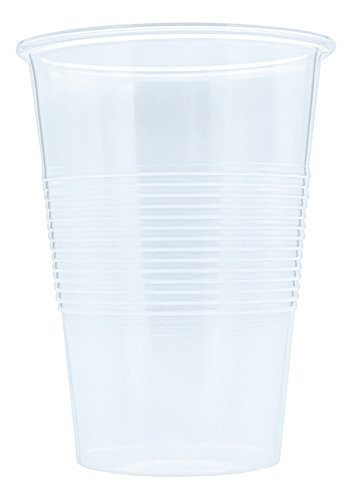 Vaso Plastico Traslucido 330cc Pack X1000 Unidades Color Agua